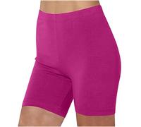 Short Sport Femme Ventre Plat Pantalon Cycliste D’ÉTé Doux Et Respirant Leggings à SéChage Rapide Hot Pant Taille Haute Legging Court Avec Poche Sportswear Pour Yoga Gym Jogging Fitness EntraîNement