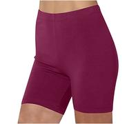 Short Sport Femme Ventre Plat Pantalon Cycliste D’ÉTé Doux Et Respirant Leggings à SéChage Rapide Hot Pant Taille Haute Legging Court Avec Poche Sportswear Pour Yoga Gym Jogging Fitness EntraîNement