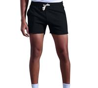 Short Sport Homme Coton Séchage Rapide Respirante Bermudas Sport Shorts Homme Extensible Taille Élastique avec Poches Couleur Pure Jogging Fitness Pantalon Court Survêtement Casual Fashion