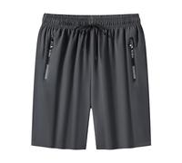 Short Sport Homme SéChage Rapide Bermuda Homme avec Poches ZippéE Et Taille ÉLastique Ete LéGer SéChage Rapide - Convient pour DifféRentes Occasions De Loisirs Et De Sport Grandes Tailles M-8Xl