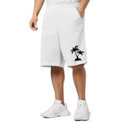 Short Sport Homme Taille élastiquée- Short Running Imprimé Cocotier d'été de Jogging Plage Shorts Grande Taille Décontractée Jambes Larges Tendance Ample Pantacourt pour Cyclisme Quotidien