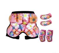 Short Sport Ski Patinage Skateboard Sécurisé Short Sport Ski | pour mousse EVA épaisse, absorption chocs, protection fesses, coccyx, cuisses, idéal débutants