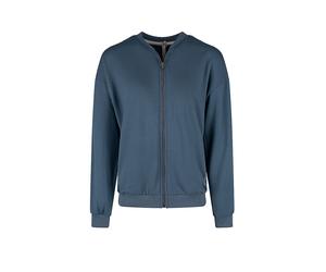 SHORT STORIES Sweat zippé de détente bleu | L