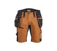Blaklader Short de Travail Artisan Stretch Striker 1972 Rouille/Noir L - FR(46) - SE(C52) - Standards - Vêtements de Travail