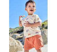 Short style battle bébé en molleton texturé noisette 12M(74CM)
