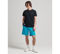 Superdry Code Sl Essential Sweat Shorts Bleu S Homme