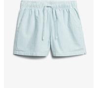 Short Superdry rayé élastique 100% coton Vert/Blanc EU 38 (UK 10)