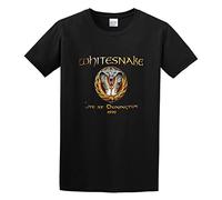 Short T-Shirt Whitesnake - Live at Donington 1990 Black S