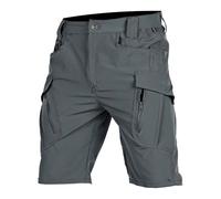 Short Tactique Pour Homme Séchage Rapide Imperméable Short Cargo Coupe Décontractée Multi Poches Léger Respirant Pour Randonnée Escalade Camping Travail Bermuda Militaire Baggy Pantalon Court