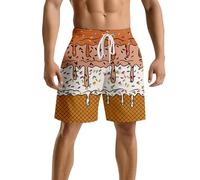 Short Taille Elastique Homme Cargo Basket Cuissard Jaune Liquidation Doublé 56 Skate Technique Marche Respirant Capri Army Brique Maillots Prix Palmier Doré 32