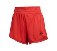 Short taille haute femme adidas Pacer Essentials Rouge L 5"