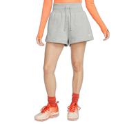Short taille haute femme Nike Phoenix Fleece Gris M Female
