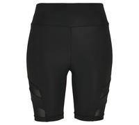 Short taille haute femme Urban Classics Tech Mesh Noir 3XL