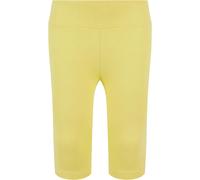 Short taille haute fille Urban Classics Jaune 9/10 ans