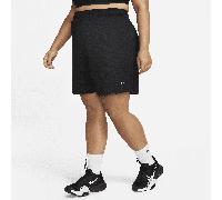 Short taille mi-haute Nike Dri-FIT Attack non doublé 13 cm pour femme Noir/Noir/Blanc 3X