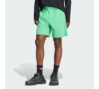 SHORT TECH TREFOIL ESSENTIALS POLYESTER Semi Screaming Green S