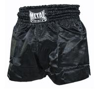 METAL BOXE Short Boxe Thaï Noir Adulte Unisexe, Medium