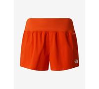 The North Face - Short Sunriser 3" - léger, déperlant - Femme Taille M - Lava Red