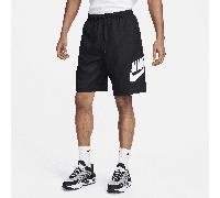 Short tissé Nike Club pour homme Noir/Blanc S