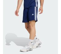 SHORT TOILE 3 BANDES BASE WORKOUT ESSENTIALS Dark Blue / White S 18 CM