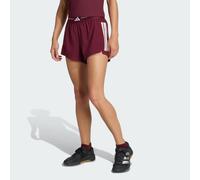 Short toile 3bandes Hyperglam Maroon L