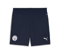 PUMA Manchester City FC Shorts d'entraînement avec Poche pour Enfants 25/26, Bleu (Deep Navy), 164