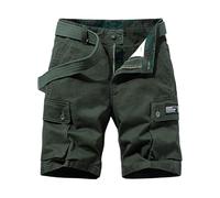 Short Travail Homme Short Jean avec Poche Fitness Ete Jogging Couleur Unie Baroudeurs VTT Boxe Bermudas Noel, Vêtements de Sport pour Bermuda Homme Coton XXL