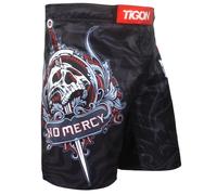 Short UFC MMA de combat professionnel à gel incorporé Tigon Sports - Pour arts martiaux mixtes, lutte, kick boxing, muay thaï, 0700646498314, multicolore, moyen