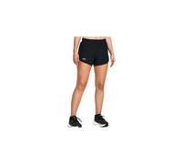 Short under armour fly by 3 noir femme