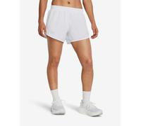 Short Under Armour Fly-By blanc femme - XS