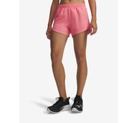 Short Under Armour Fly-By rose chewing-gum femme - S