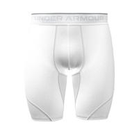 Under Armour Short UA HeatGear Elite Long Blanc Taille S