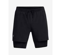 Under Armour Launch 5in 2-in-1 Shorts Bleu XS Homme