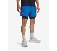 Short Under Armour Launch 5" 2en1 bleu vif - XL