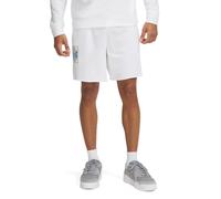 Under Armour Rival Terry Logo 8´´ Shorts Blanc L Homme