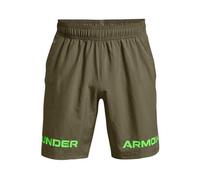 Under Armour Short Woven Graphic - Polyester - Homme - Vert olive/Tent Quirky Lime - Taille S