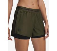 Short Under Armour Tech Play Up 2en1 vert foncé femme - S