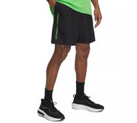 Short - UNDER ARMOUR - Tech Woven Wordmark - Noir et Vert - 100% polyester - Homme S