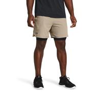 Under Armour UA Vanish Woven 2in1 Sts-BRN Shorts S Argent