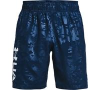 Short Under Armour Woven Emboss Bleu XS Male