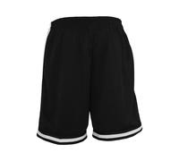 Urban Classics Short Stripes Mesh Homme Noir/Blanc XL 100% polyester Coupe standard