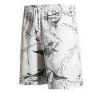 Short Velo Homme Version Estivale Workwear Décontracté Motifs Imprimés Ceinture Élastique Confort Optimal Respirable Liberté Mouvement Activités Diverses Entretien Facile Tissu Technique Short Homme S
