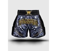 Short Venum Wolf Atak Muay Thai noir gris doré - XL
