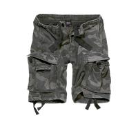 Shorts Vintage Brandit Dark Camo Pour Hommes Cargo Bermuda Camo S-7XL
