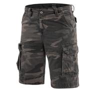 Short Vintage Prewash Mil-Tec - Dark Camo L