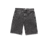 Short Volcom Labored Denim Utility Light Acid Black Homme Noir 2025 taille 33