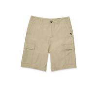 Short Volcom Strange Tripper Cargo 22 Khaki Homme Beige 2025 taille 34