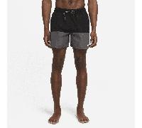 Short Volley avec sous-short intégré Nike Swim 13 cm pour homme Noir/Iron Grey/Blanc 2XL