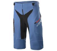 Short VTT Alpinestars Drop 8.0 Bleu Moyen-Rouge rouge 30