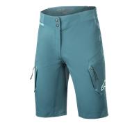 Alpinestars Stella Alps 8.0 Shorts de vélo de dames, turquoise, taille 32 pour femmes